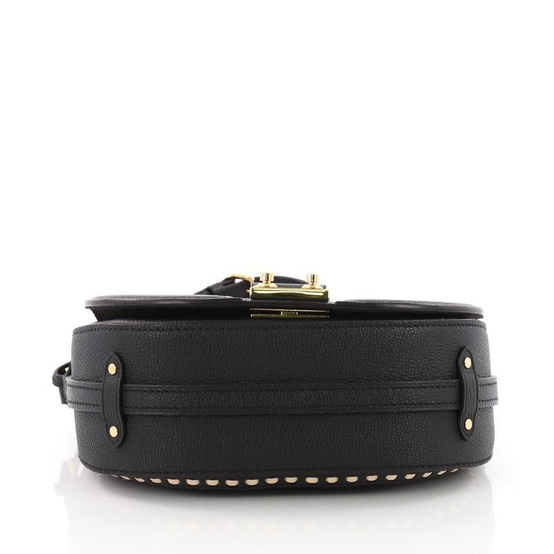 Black Louis Vuitton Junot Handbag Monogram Empreinte Leather