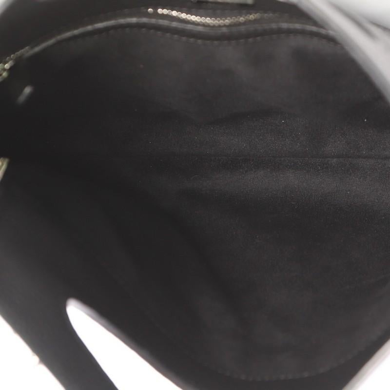 Tom Ford Alix Fold Over Crossbody Bag Leather In Good Condition In NY, NY
