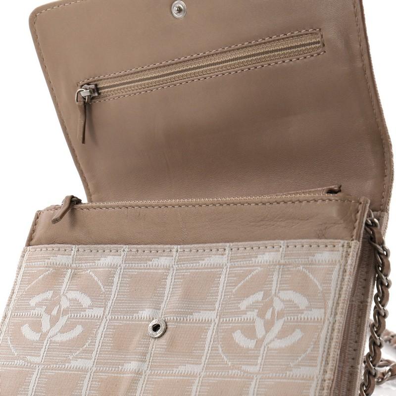 Women's Chanel Travel Line Wallet on Chain Quilted Nylon