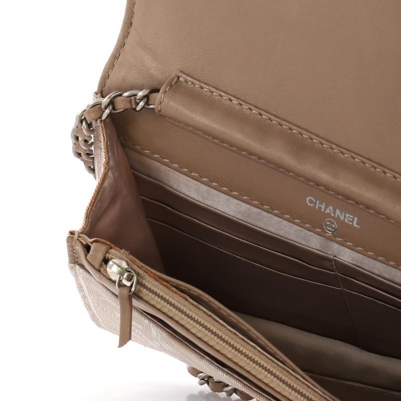 Chanel Travel Line Wallet on Chain Quilted Nylon 4