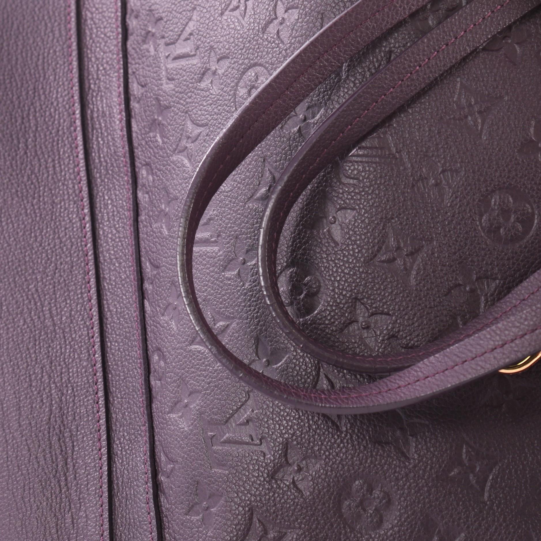 Louis Vuitton Citadine Handbag Monogram Empreinte Leather PM 1