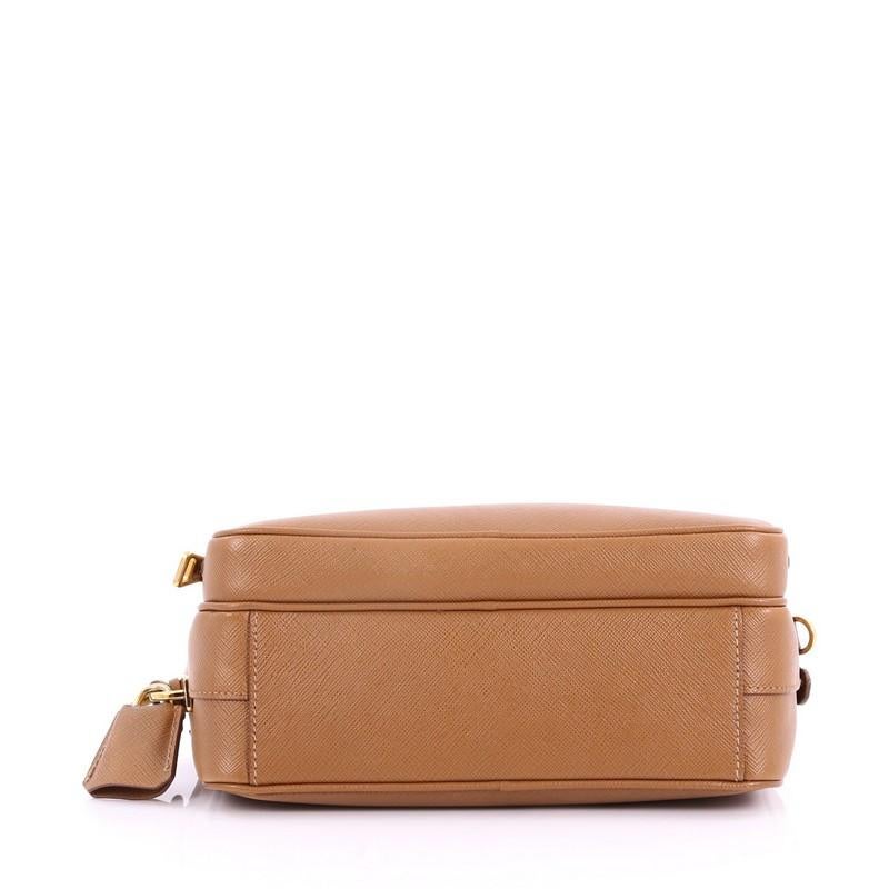 Women's or Men's Prada Front Pocket Crossbody Bag Saffiano Leather Small