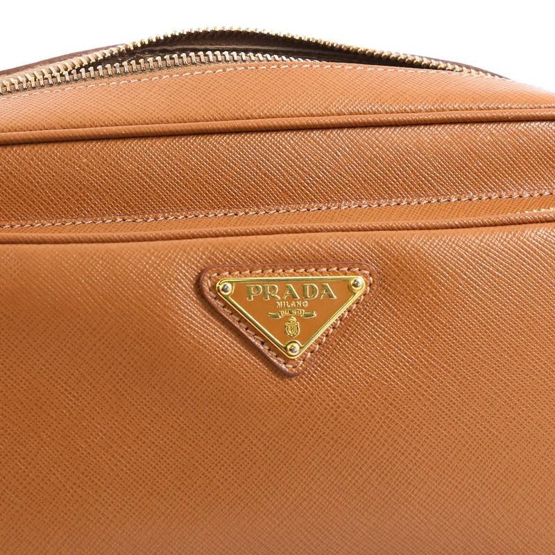 Prada Front Pocket Crossbody Bag Saffiano Leather Small 3