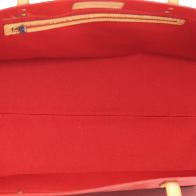 Louis Vuitton Reade Handbag Monogram Vernis GM 1