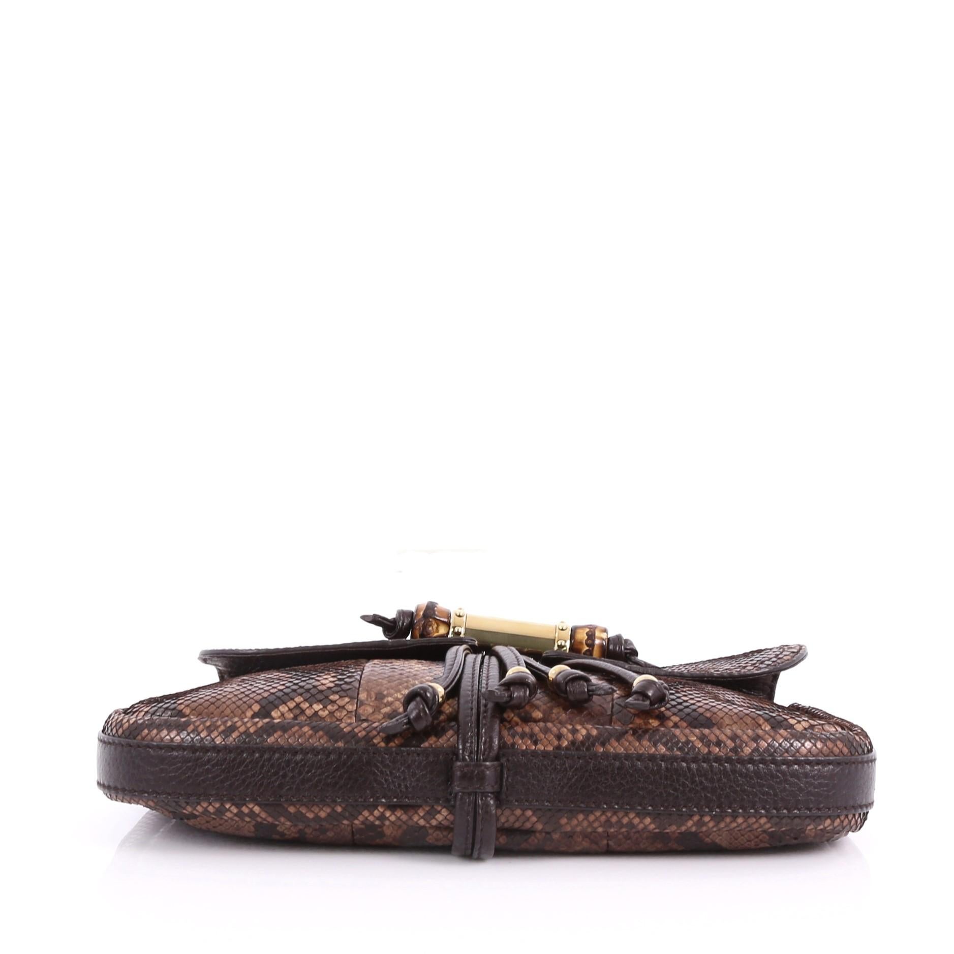 Women's Gucci Croisette Evening Bag Python