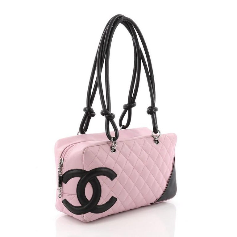 Chanel Cambon Bowler Bag Quilted Leather Medium at 1stDibs