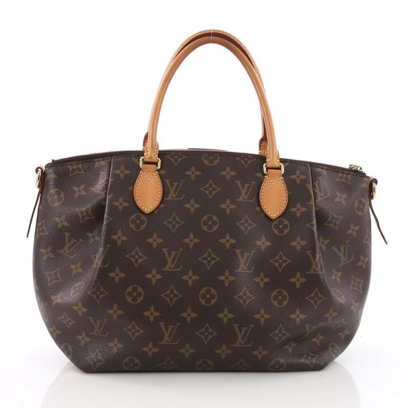 Louis Vuitton Turenne Handbag Monogram Canvas MM In Good Condition In NY, NY