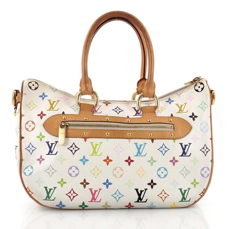 Beige Louis Vuitton Rita Handbag Monogram Multicolor