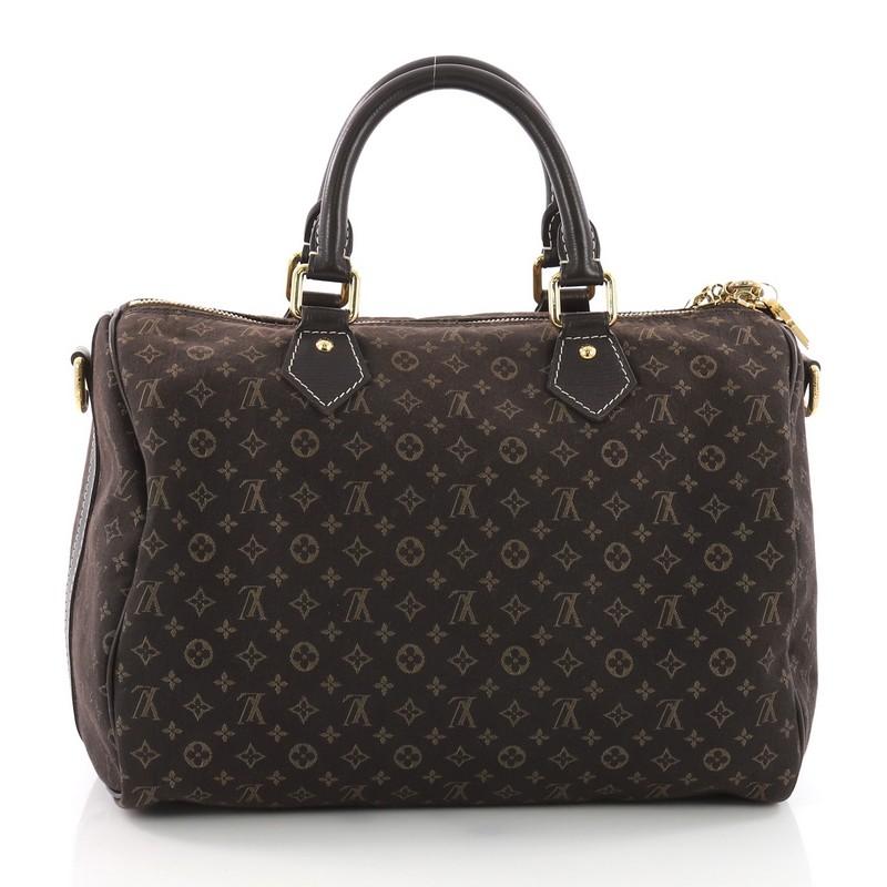 Louis Vuitton Speedy Bandouliere Bag Monogram Idylle 30, In Good Condition In NY, NY