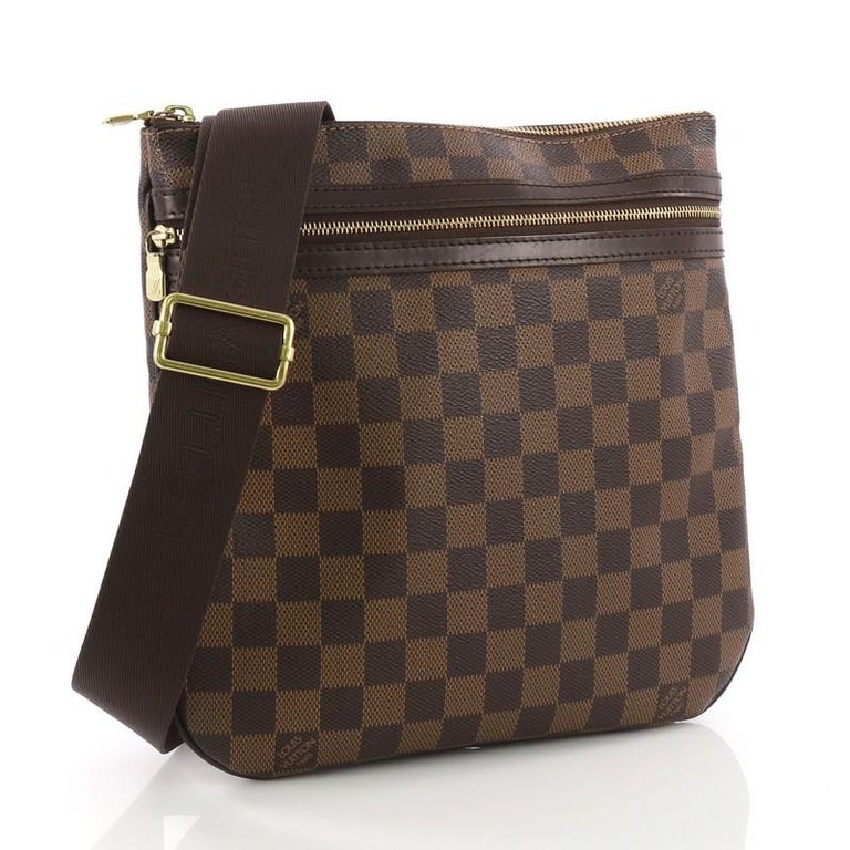 Louis Vuitton Damier Ebene Pochette Ipanema 3Way Crossbody Bag