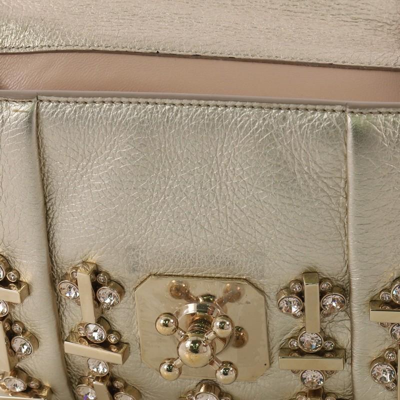 Chloe Elsie Chain Shoulder Bag Embellished Leather Small 2