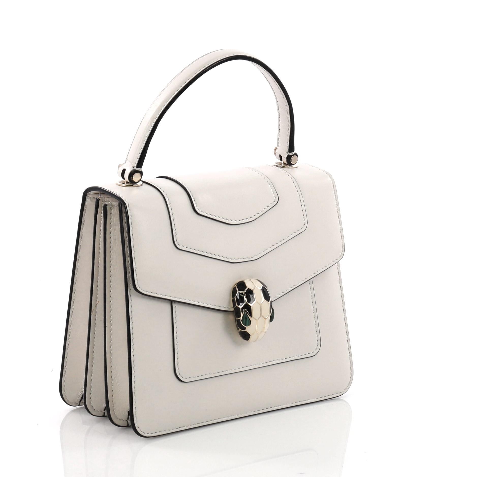 bvlgari serpenti bag top handle