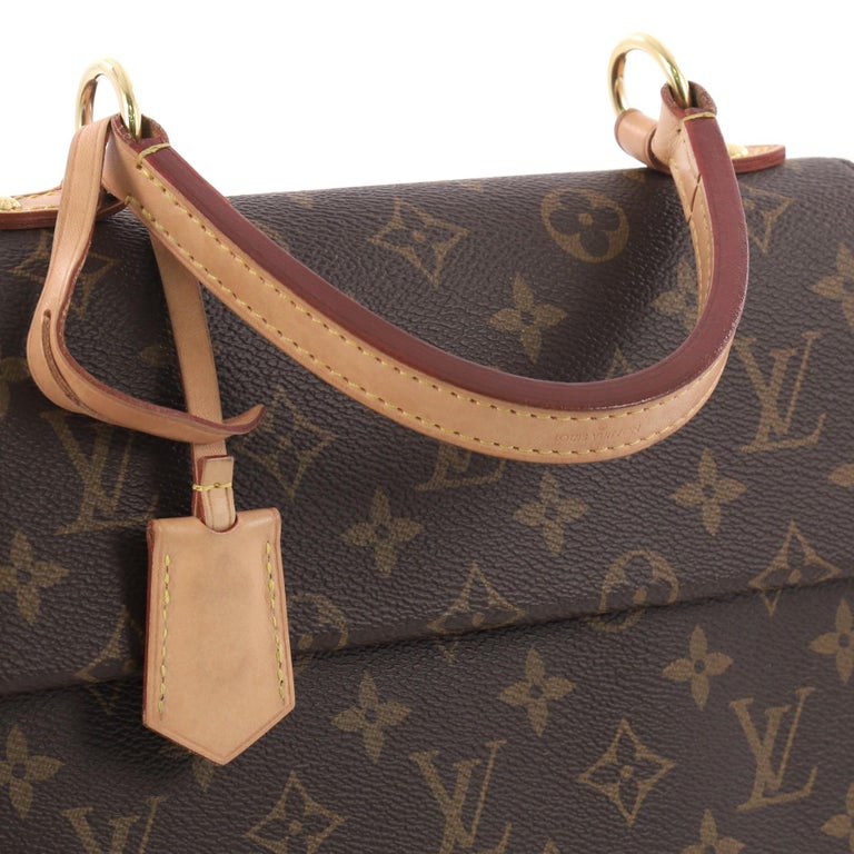 Louis Vuitton Cluny Top Handle Bag Monogram Canvas BB at 1stdibs