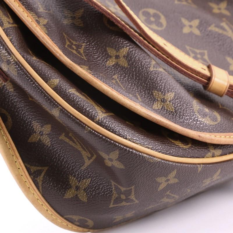 Louis Vuitton Menilmontant Handbag Monogram Canvas PM 2