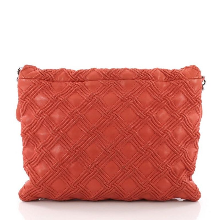 Chanel Walk of Fame Flap Bag Quilted Lambskin Large at 1stDibs