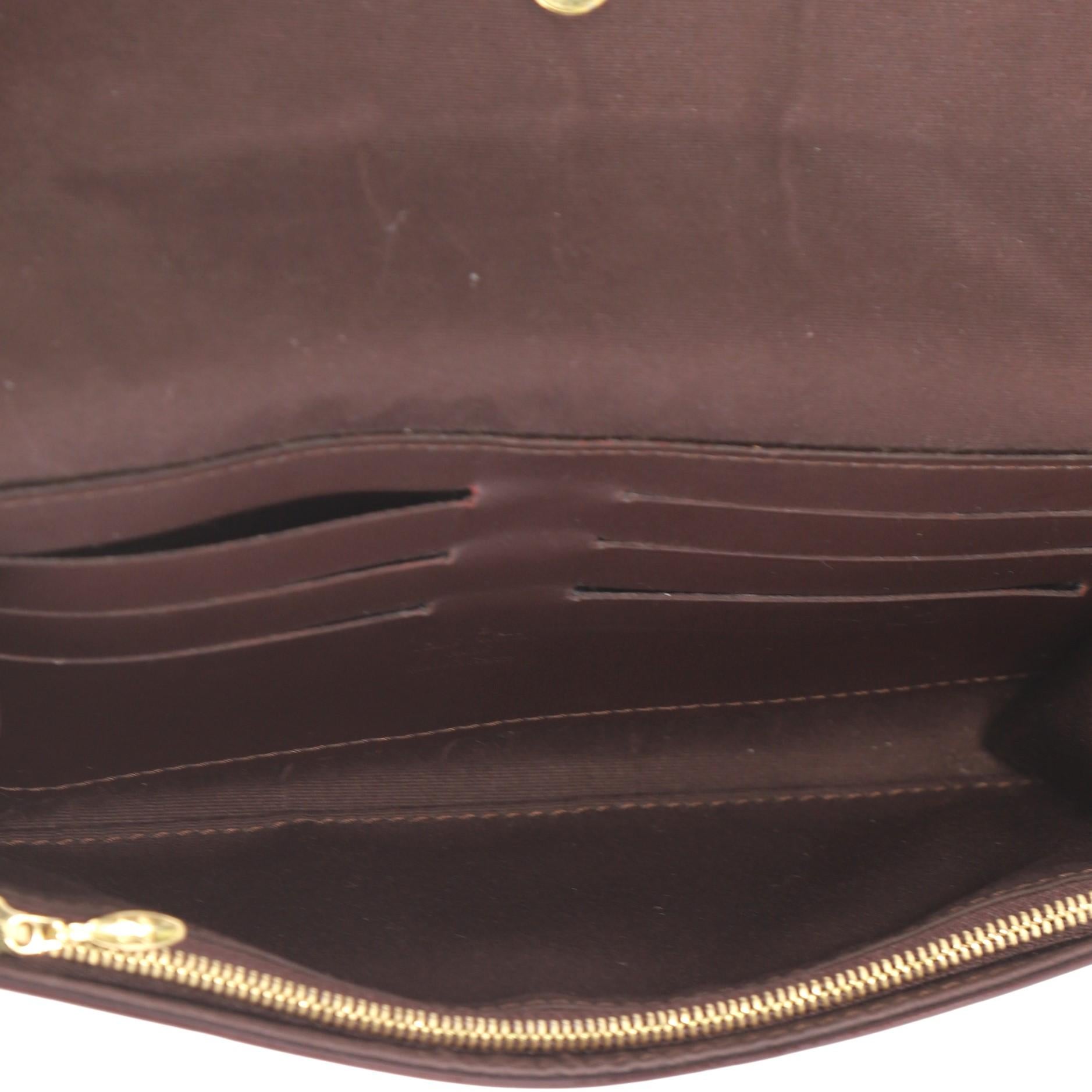  Louis Vuitton Sunset Boulevard Handbag Monogram Vernis In Good Condition In NY, NY