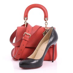 Christian Dior Be Dior Bag Pebbled Leather Mini