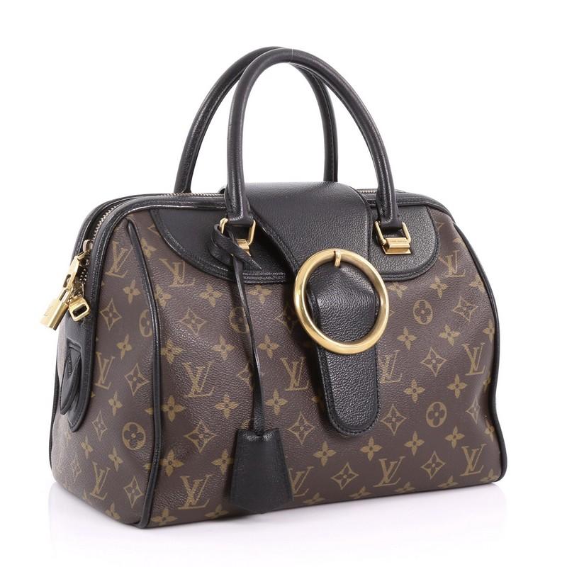 Black  Louis Vuitton Speedy Handbag Limited Edition Golden Arrow