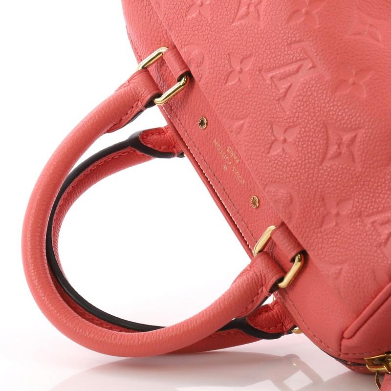 Louis Vuitton Speedy Bandouliere NM Handbag Monogram Empreinte Leather 20 2