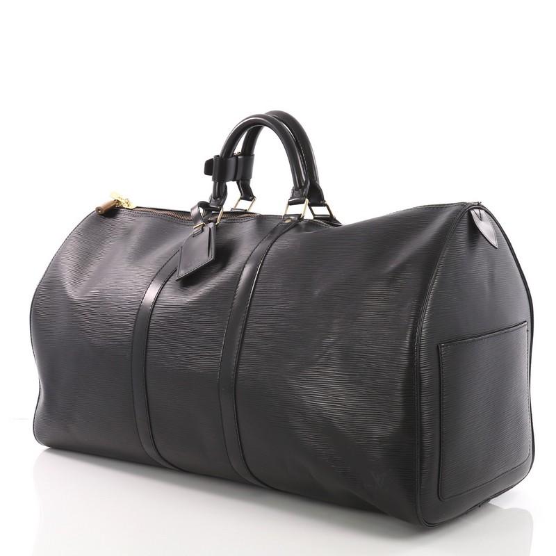 Louis Vuitton Keepall Bag Epi Leather 60 2