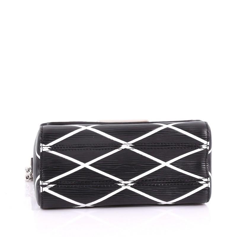 Louis Vuitton Twist Handbag Limited Edition Malletage Epi Leather PM In Excellent Condition In NY, NY