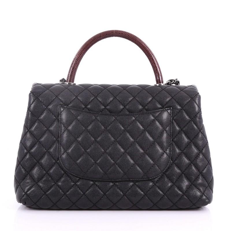chanel coco top handle medium