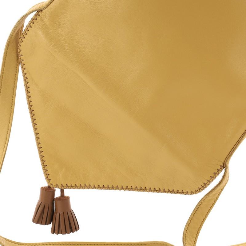 Women's or Men's Hermes Tassel Envelope Crossbody Bag Leather Small