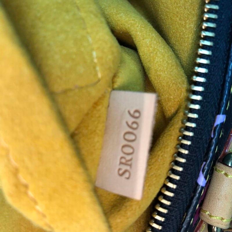 Louis Vuitton Speedy Handbag Limited Edition Fringe Monogram Multicolor 2 4