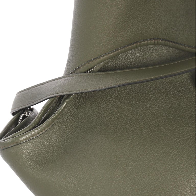 Hermes Massai red leather handbag main image 0