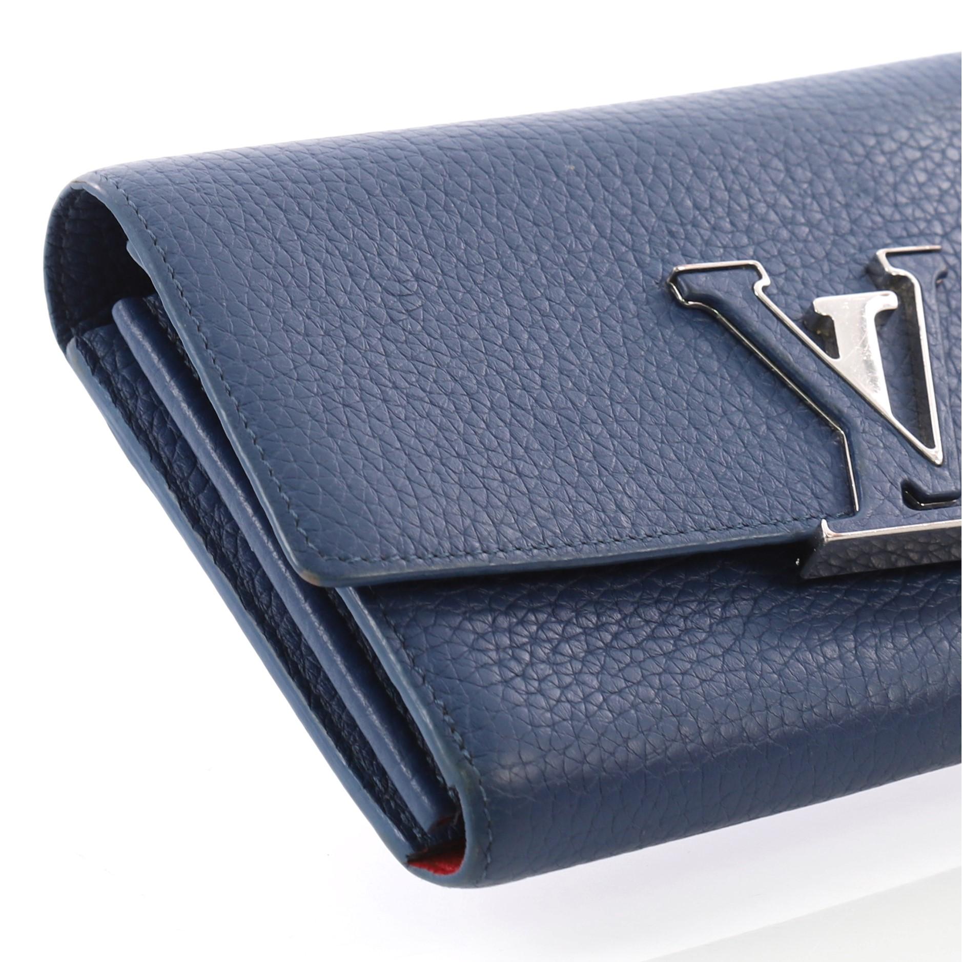 Louis Vuitton Capucines Wallet Leather 4