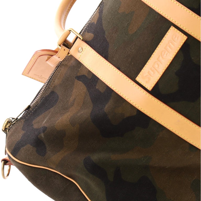 louis vuitton camo keepall