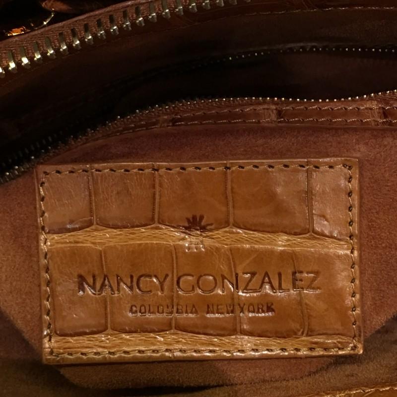 Nancy Gonzalez Cristina Tote Crocodile Small 4