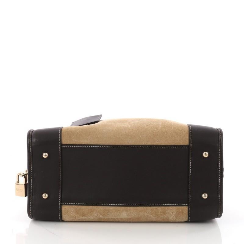 Brown Loewe Amazona Bag Suede 28