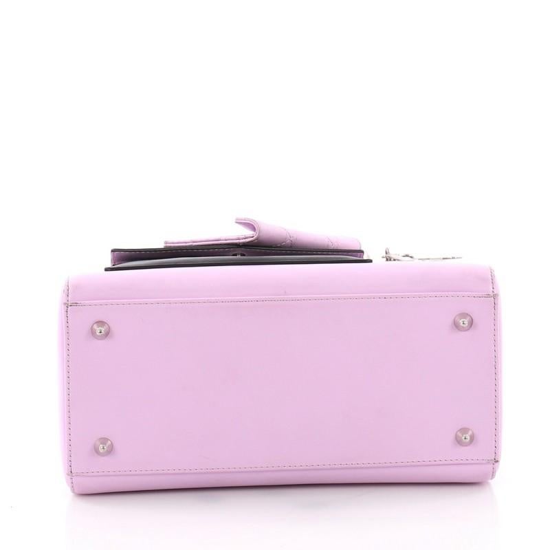 Women's or Men's Christian Dior Lady Dior Pockets Handbag Leather Medium