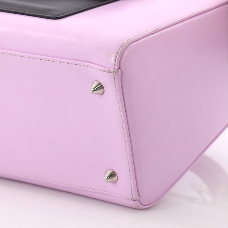 Christian Dior Lady Dior Pockets Handbag Leather Medium 2