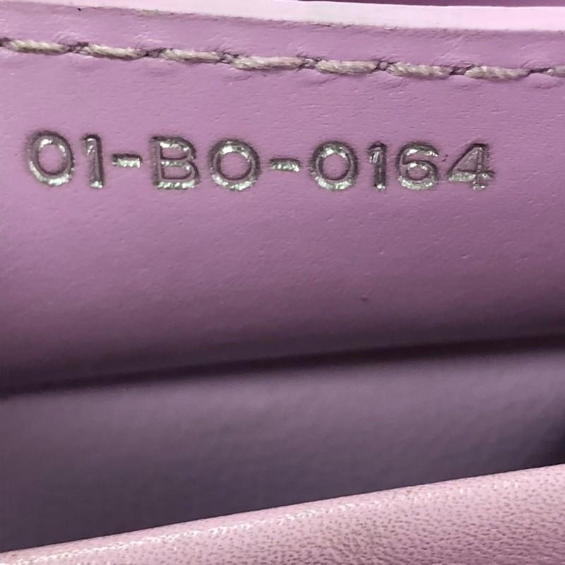 Christian Dior Lady Dior Pockets Handbag Leather Medium 5