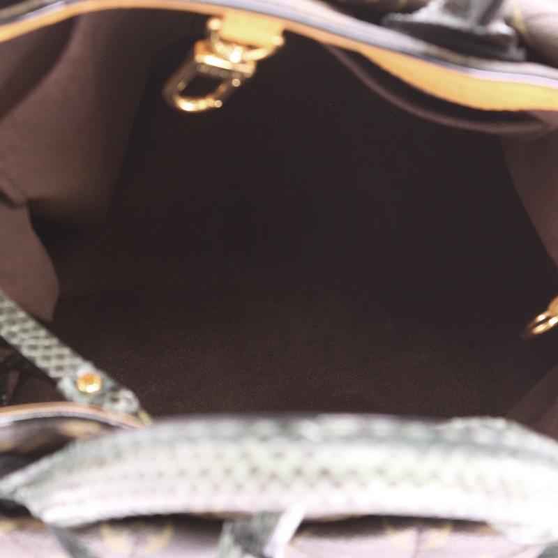Louis Vuitton Limited Edition Exotique Handbag Monogram Etoile MM 1