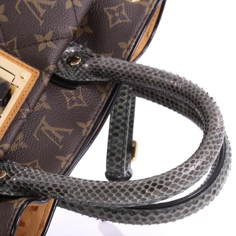 Louis Vuitton Limited Edition Exotique Handbag Monogram Etoile MM 2