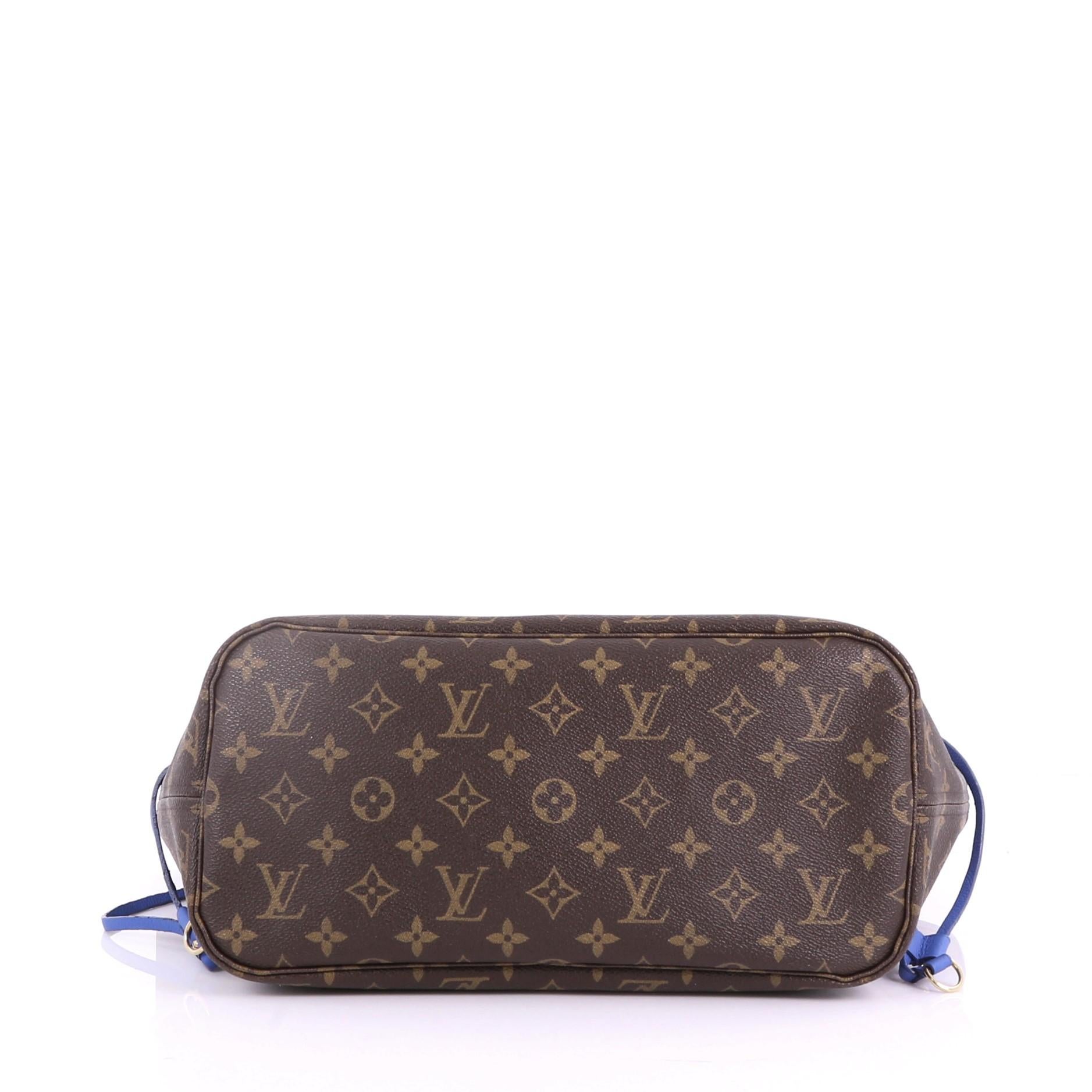Louis Vuitton Neverfull Tote Limited Edition Ikat Monogram Canvas MM In Fair Condition In NY, NY