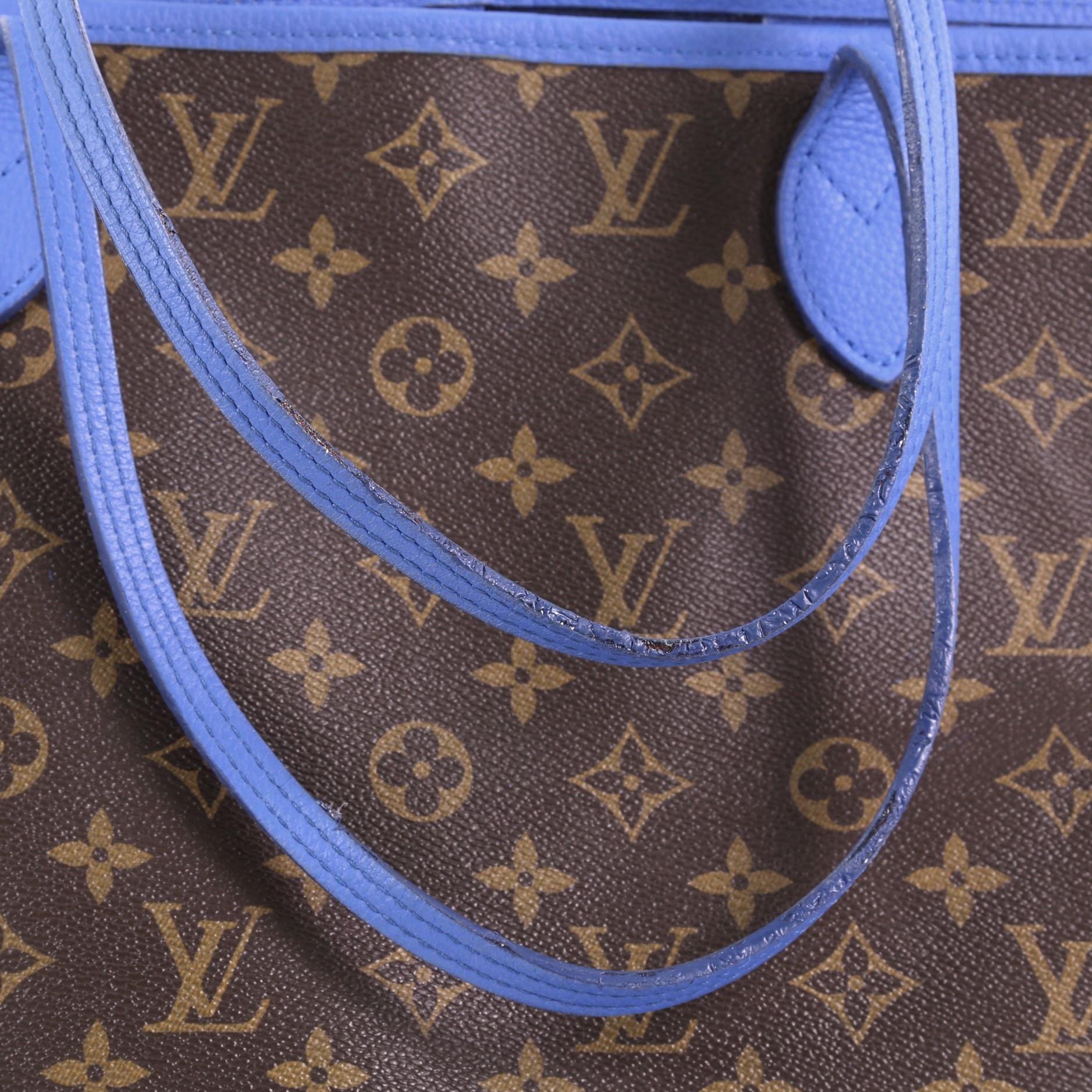 Louis Vuitton Neverfull Tote Limited Edition Ikat Monogram Canvas MM 3