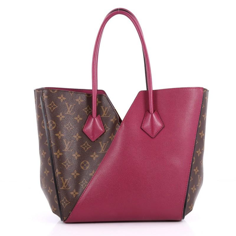 Louis Vuitton Kimono Handbag Monogram Canvas and Leather MM In Good Condition In NY, NY