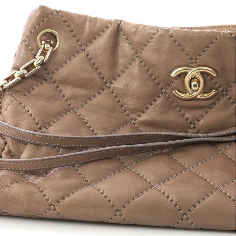 Chanel Retro Chain Tote Quilted Calfskin Medium 2