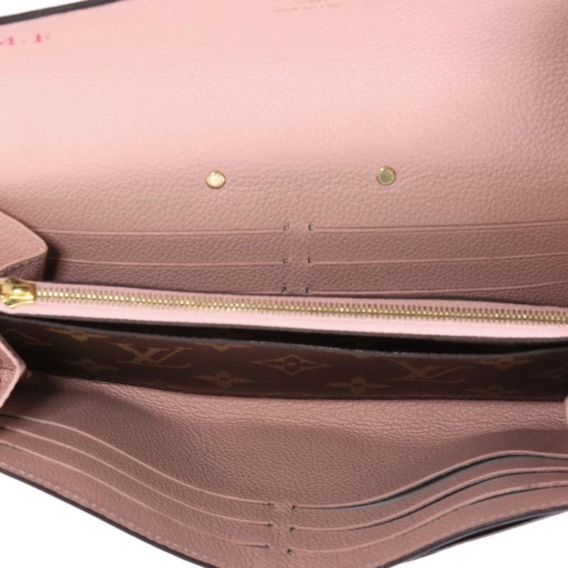 Louis Vuitton Pallas Wallet Monogram Canvas and Calf Leather 1
