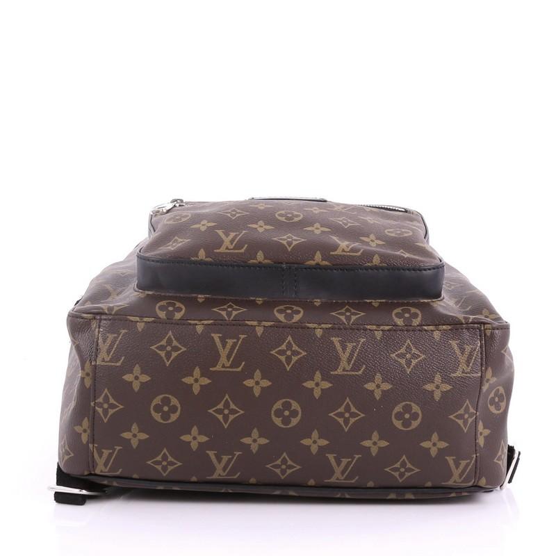 Women's or Men's Louis Vuitton Josh Backpack Macassar Monogram Canvas