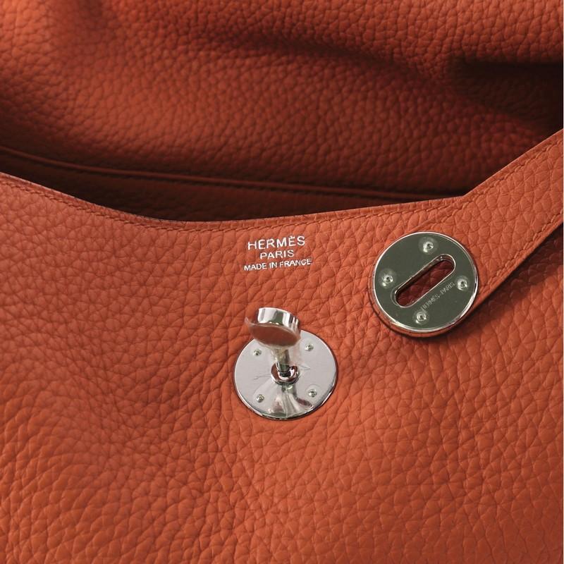 Hermes Lindy Handbag Clemence 30 2