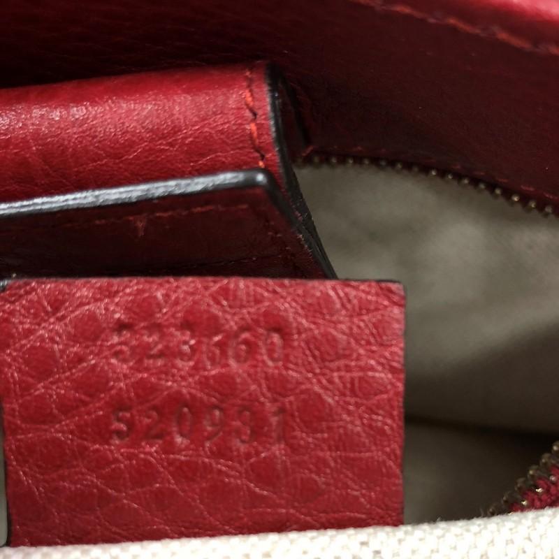 Gucci Bamboo Shopper Boston Bag Leather Medium 2