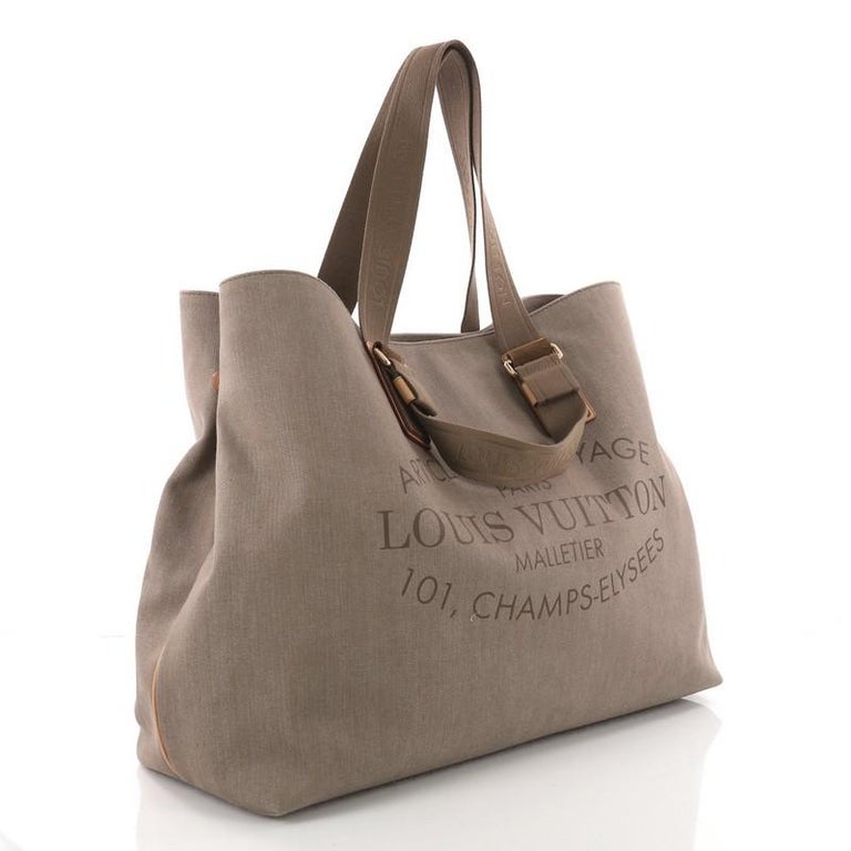 Louis Vuitton Articles de Voyage Malles Handbag Canvas Gray 409363