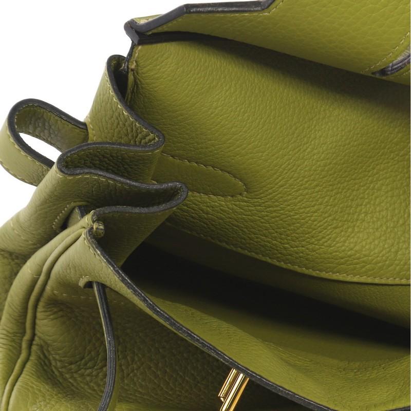 Hermes Birkin JPG Handbag Vert Chartreuse Togo with Gold Hardware 42 4