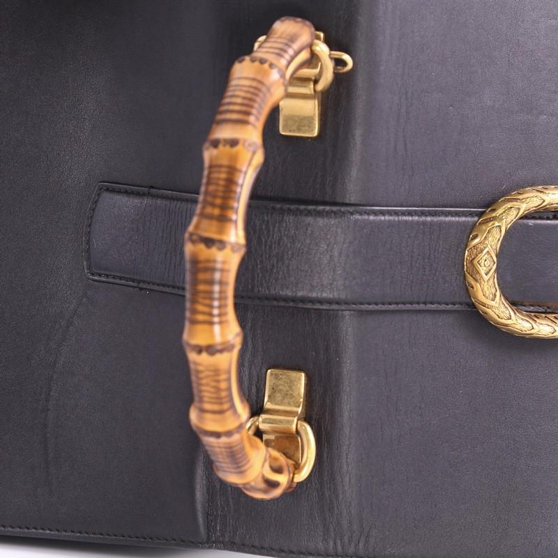 Gucci Dionysus Bamboo Top Handle Bag Leather Medium 2