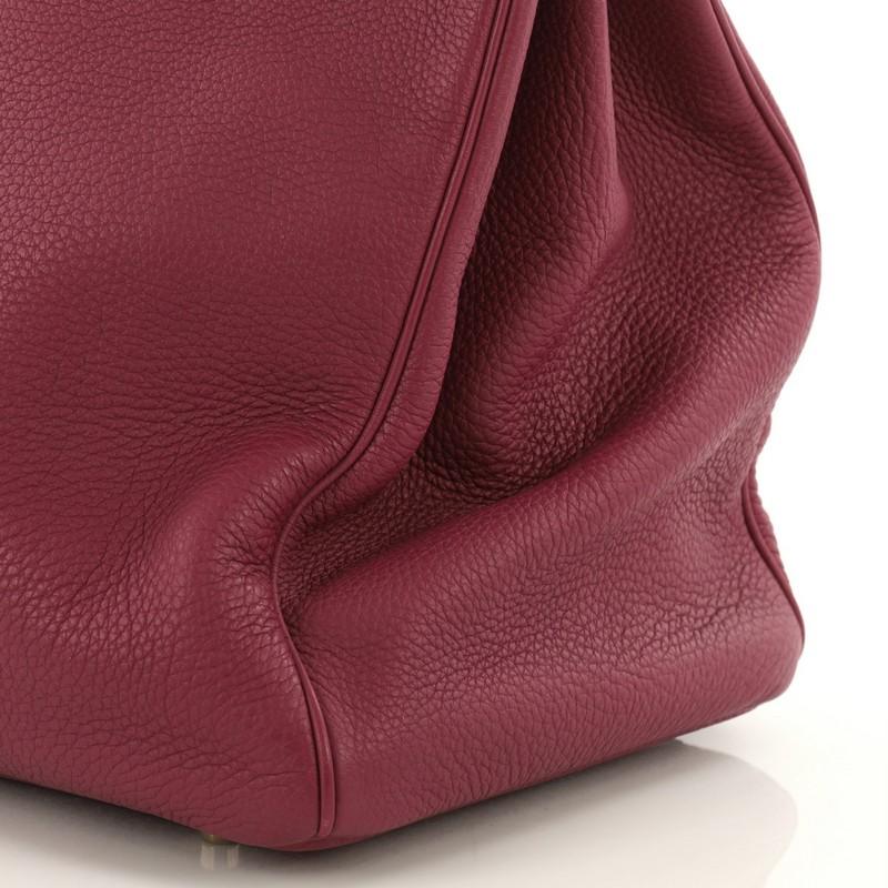 Hermes Birkin Handbag Rubis Togo With Gold Hardware 40 2